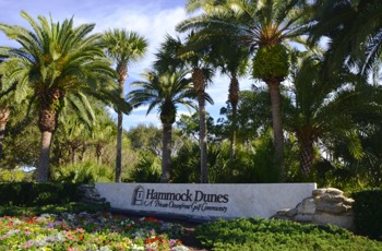 Hammock Dunes Entrance Sign 