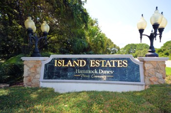 Island Estates Entrance