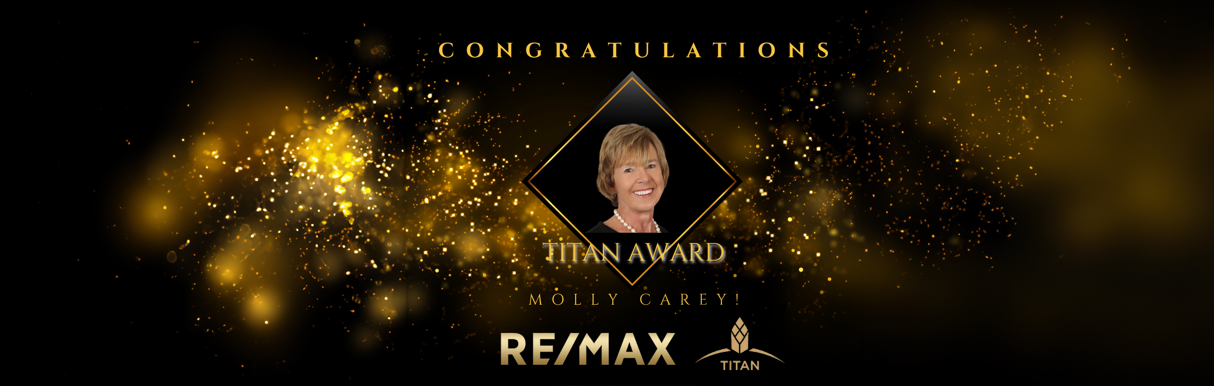 Molly Carey Team Titan Award